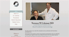 Desktop Screenshot of colemangastro.com